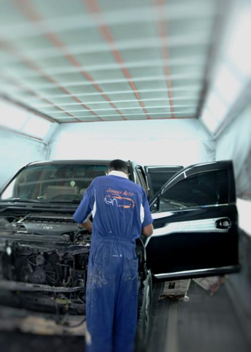 Fiberglass Repair and Construction Department 